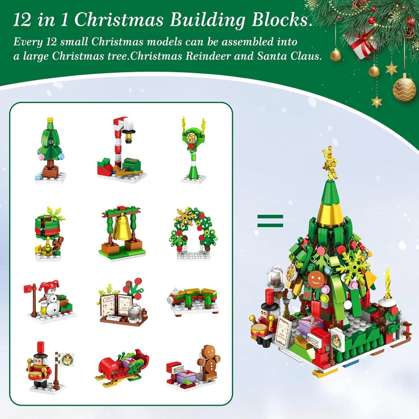 π Building Blocks for Advent Calendar 2025