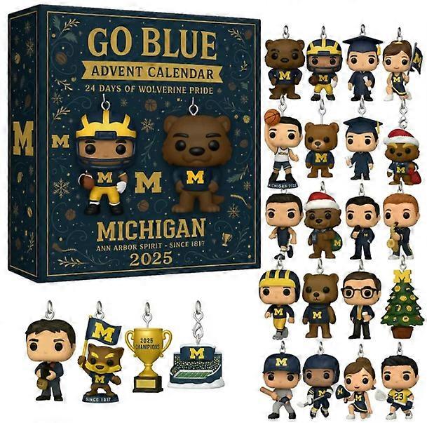 Go Blue – Michigan Wolverines Adventskalender 2025