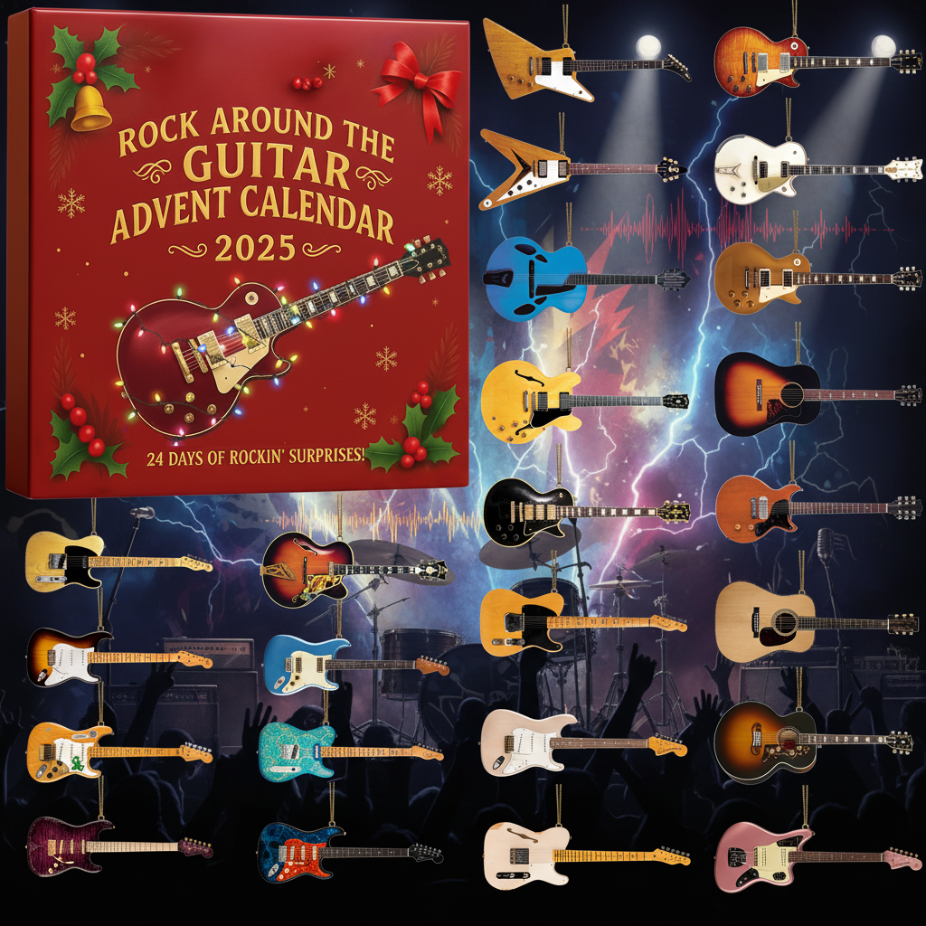 2025 Rock Around the Guitar Advent Calendar šøš