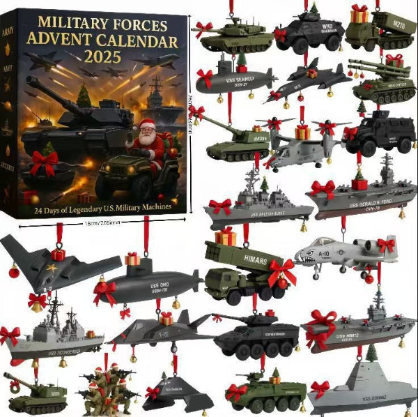 Military Forces Advent Calendar 2025