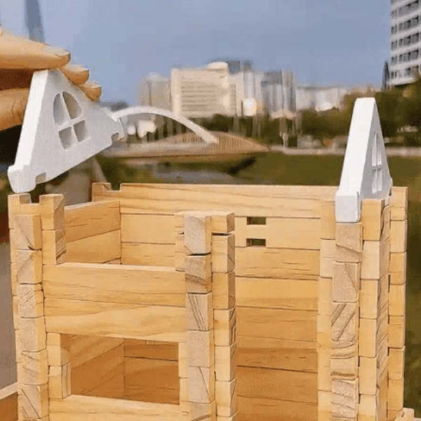 Educational Wooden Building Blocks