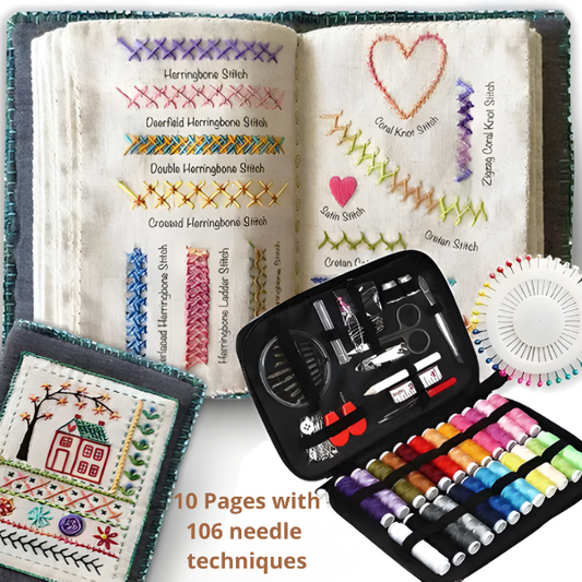 SewBook™ – Learn Embroidery – Embroidery Book for Young and Old