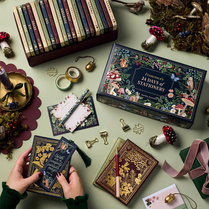 24-day stationery advent calendar