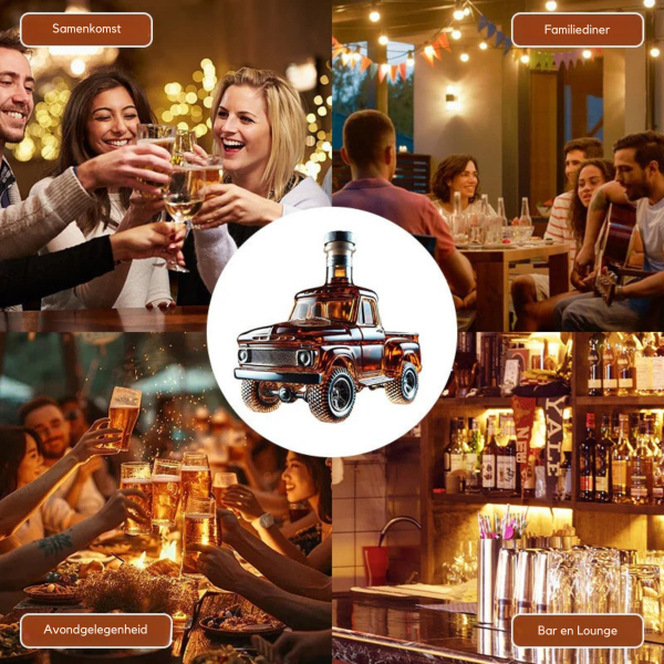 🥃 Limited Edition – Car Whiskey Bottle