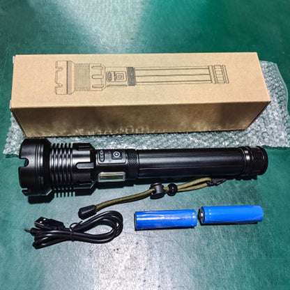 LED Rechargeable Tactical Laser Flashlight 90,000 High Lumen