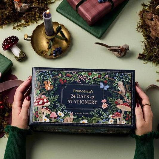 24-day stationery advent calendar