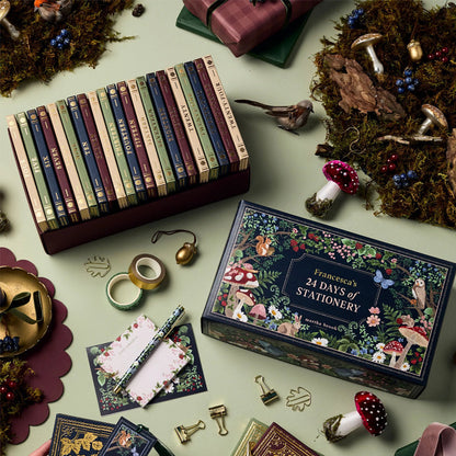 24-day stationery advent calendar
