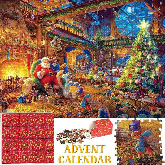 Luxury puzzle advent calendar