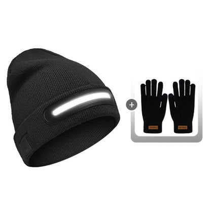 Rechargeable Beanie with Bluetooth and Light