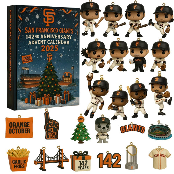 San Francisco Giants 142nd Anniversary Advent Calendar 2025