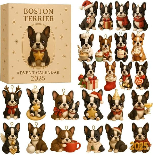 Boston Terrier Advent Calendar 2025