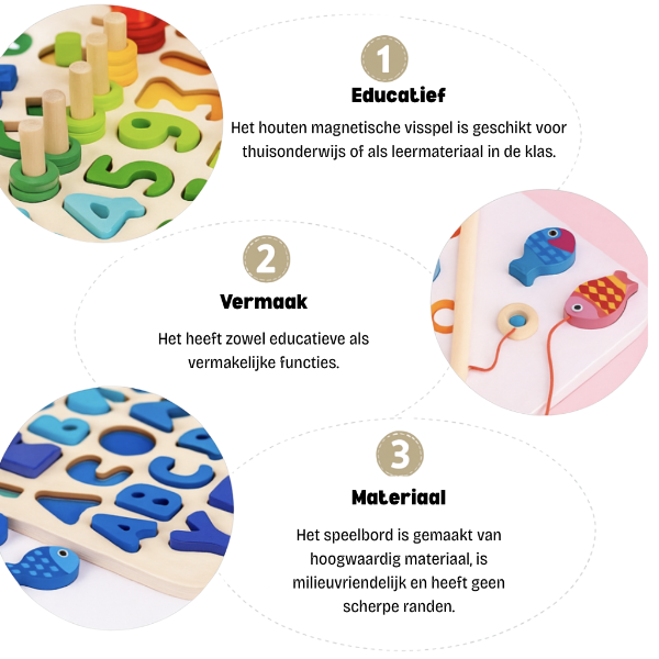 Woods™ | Develop Skills – Montessori Wooden Activity Board