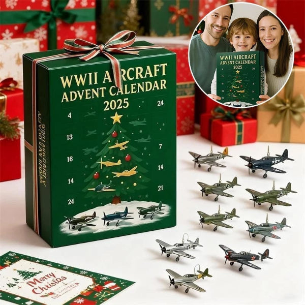 2025 Aircraft Advent Calendar World War II Plane