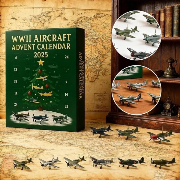 2025 Aircraft Advent Calendar World War II Plane