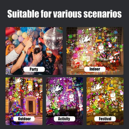 🔌LED Christmas Projection Lamp