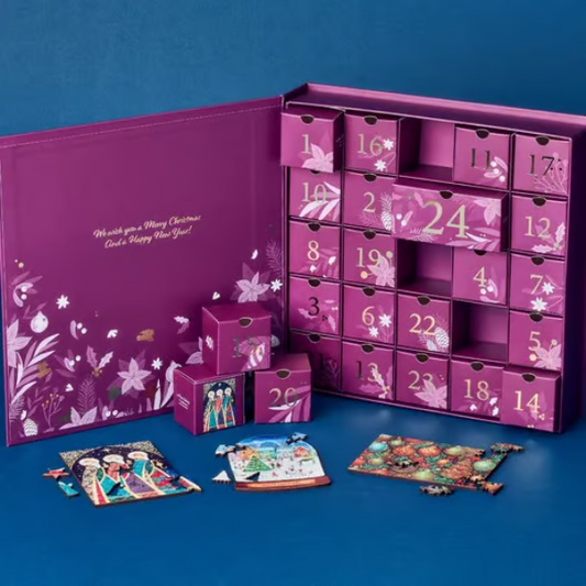 Christmas puzzle advent calendar
