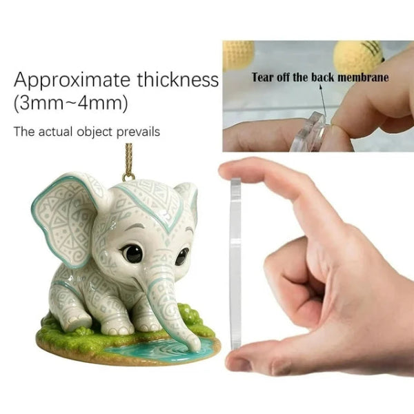 2025 Elephants Christmas Countdown Calendar