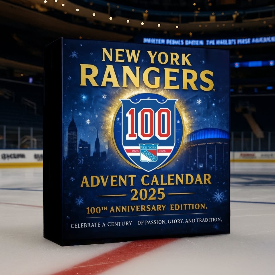 🥅 New York Rangers 100th Anniversary 2025 Advent Calendar 💯🏒🗽