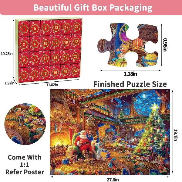 Luxury Puzzle Advent Calendar