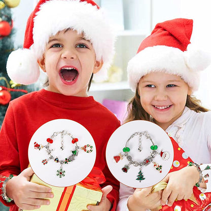 24-day advent calendar Christmas bracelet set