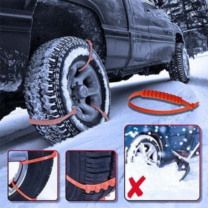 🔥 Winter Car Anti-Slip Chains – Super Durable, Easy to Install & Universal (Safe Driving on Snow & Ice!)