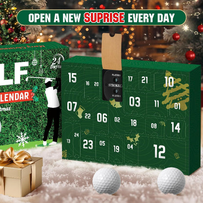 🔥CHRISTMAS SALE 50% OFF!🎁50K+ SOLD! Almost Gone✨Golf Advent Calendar 2025 for Men - 24 Days of Golf Surprises & Christmas Fun