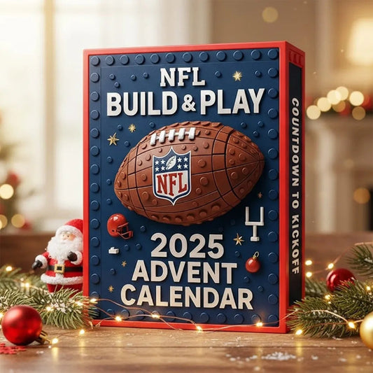 🏈 2025 NFL All Team Football Set Advent Calendar 🎄