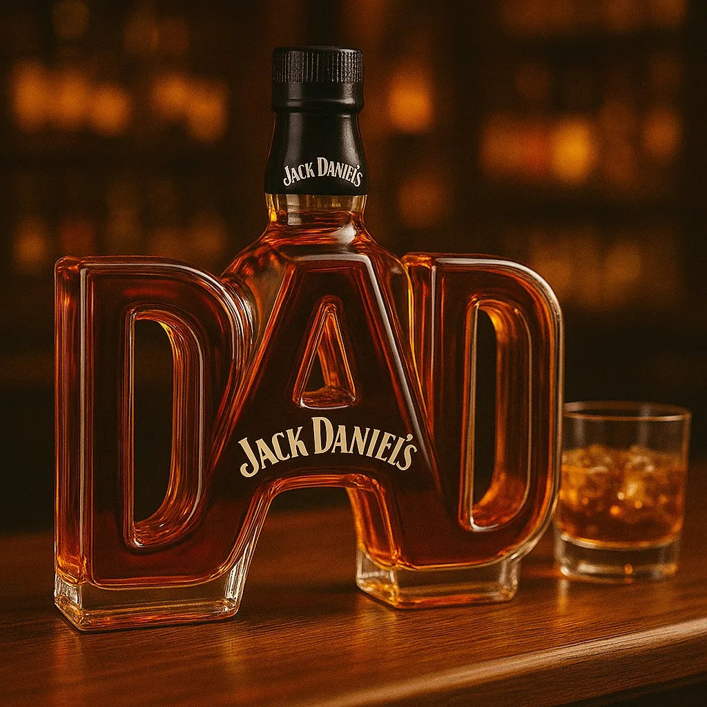 DAD Whiskey Bottle