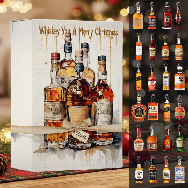 🥃Whisky-themed Advent Calendar (with decorations)🎄