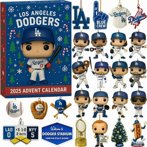 Los Angeles Dodgers Advent Calendar | Celebrating the Blue Legacy