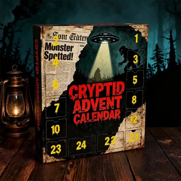 🦍🛸2025 Cryptid Advent Calendar - Unbox the Unknown This Christmas 🎁👽
