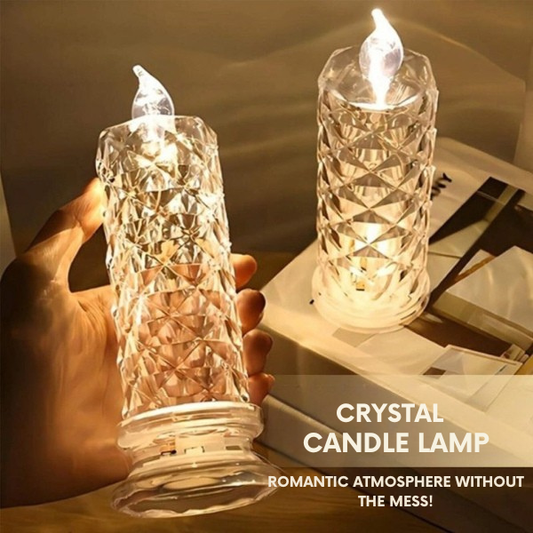 CrystalFlame™ – Luxurious Candlelight Lamp