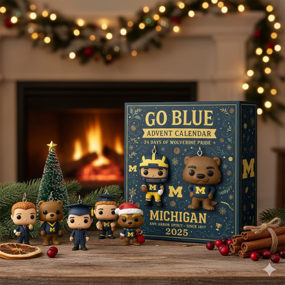 Go Blue – Michigan Wolverines Adventskalender 2025