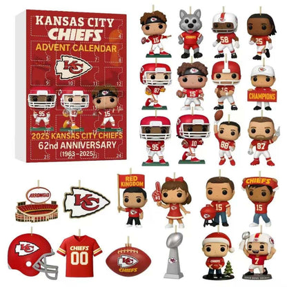 Kansas City CHIEFS Advent Calendar 2025
