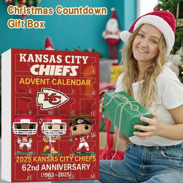 Kansas City CHIEFS Advent Calendar 2025