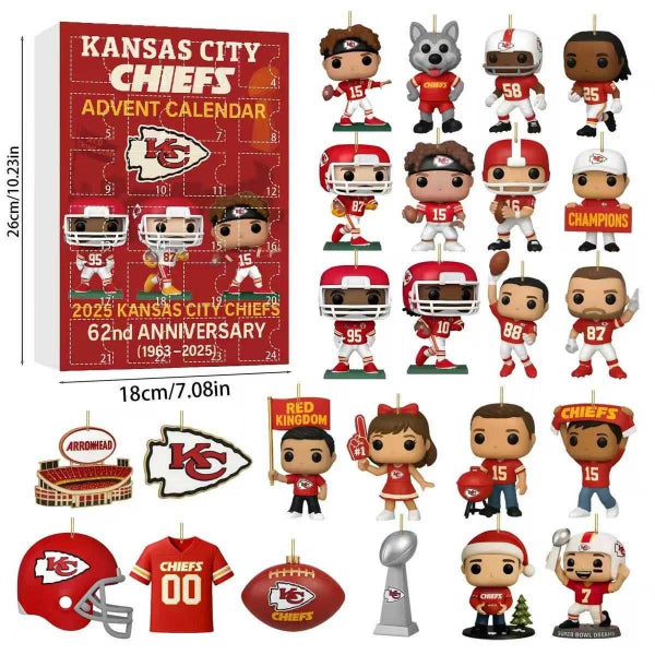 Kansas City CHIEFS Advent Calendar 2025