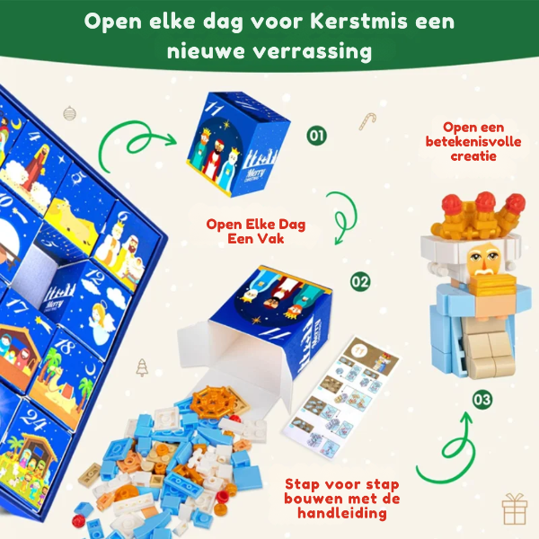 Miniature Nativity Figures Advent Calendar 2025 ✨