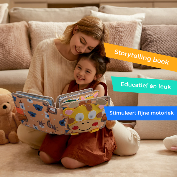 Montessori Busy Book – Learn While Playing