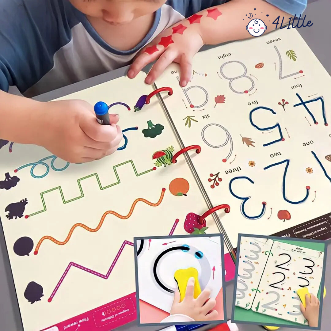 KiddoLearn™ – Reusable Writing Book