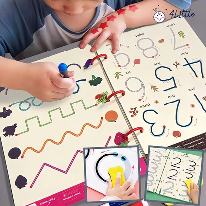 KiddoLearn™ – Reusable Writing Book