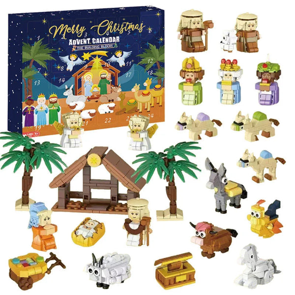 Miniature Nativity Figures Advent Calendar 2025 ✨