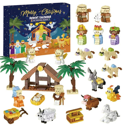 Miniature Nativity Figures Advent Calendar 2025 ✨