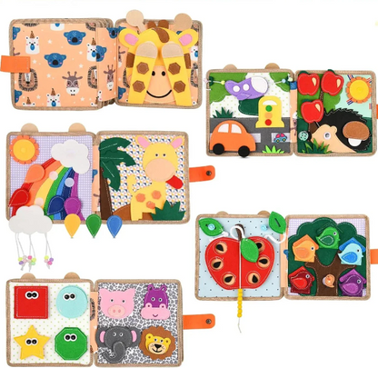 Montessori Busy Book – Learn While Playing