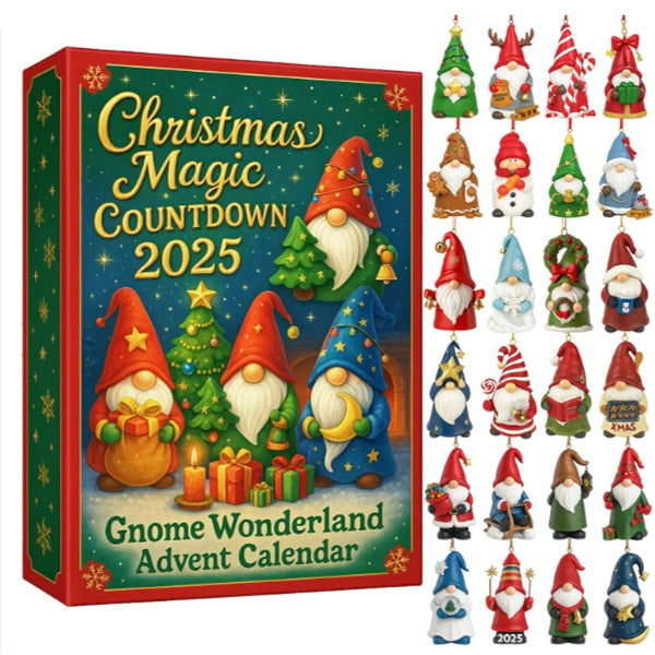 2025 Christmas Magic Gnome Wonderland