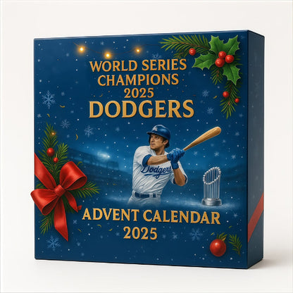 🏆 2025 World Series Champions Dodgers Advent Calendar – Limited Edition
