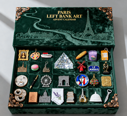 2025 Paris Left Bank Art Advent Calendar