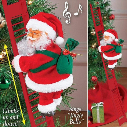 SantaClaus™ – Climbing Santa – Musical Ladder