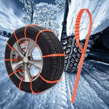 🔥 Winter Car Anti-Slip Chains – Super Durable, Easy to Install & Universal (Safe Driving on Snow & Ice!)
