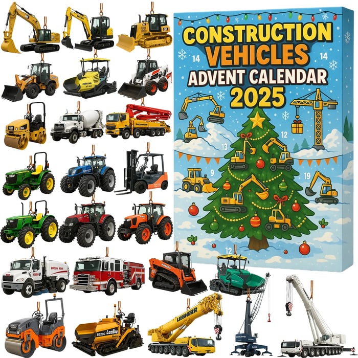 Advent Calendar for Construction Machinery 2025