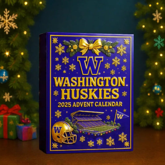 2025 Washington Huskies football advent calendar